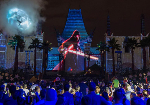 Star Wars Show at Disney world.